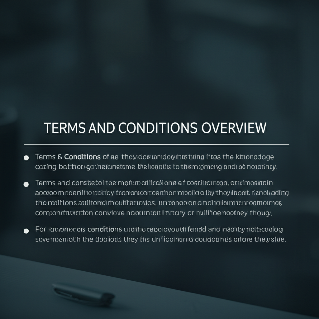 Chia sẻ vài nét điều khoản và điều kiện