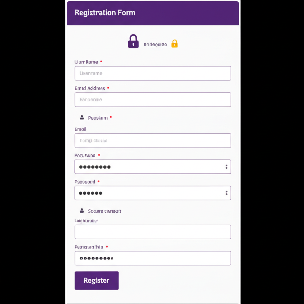 Điền thông tin chi tiết gồm biểu mẫu đăng ký 28 BET